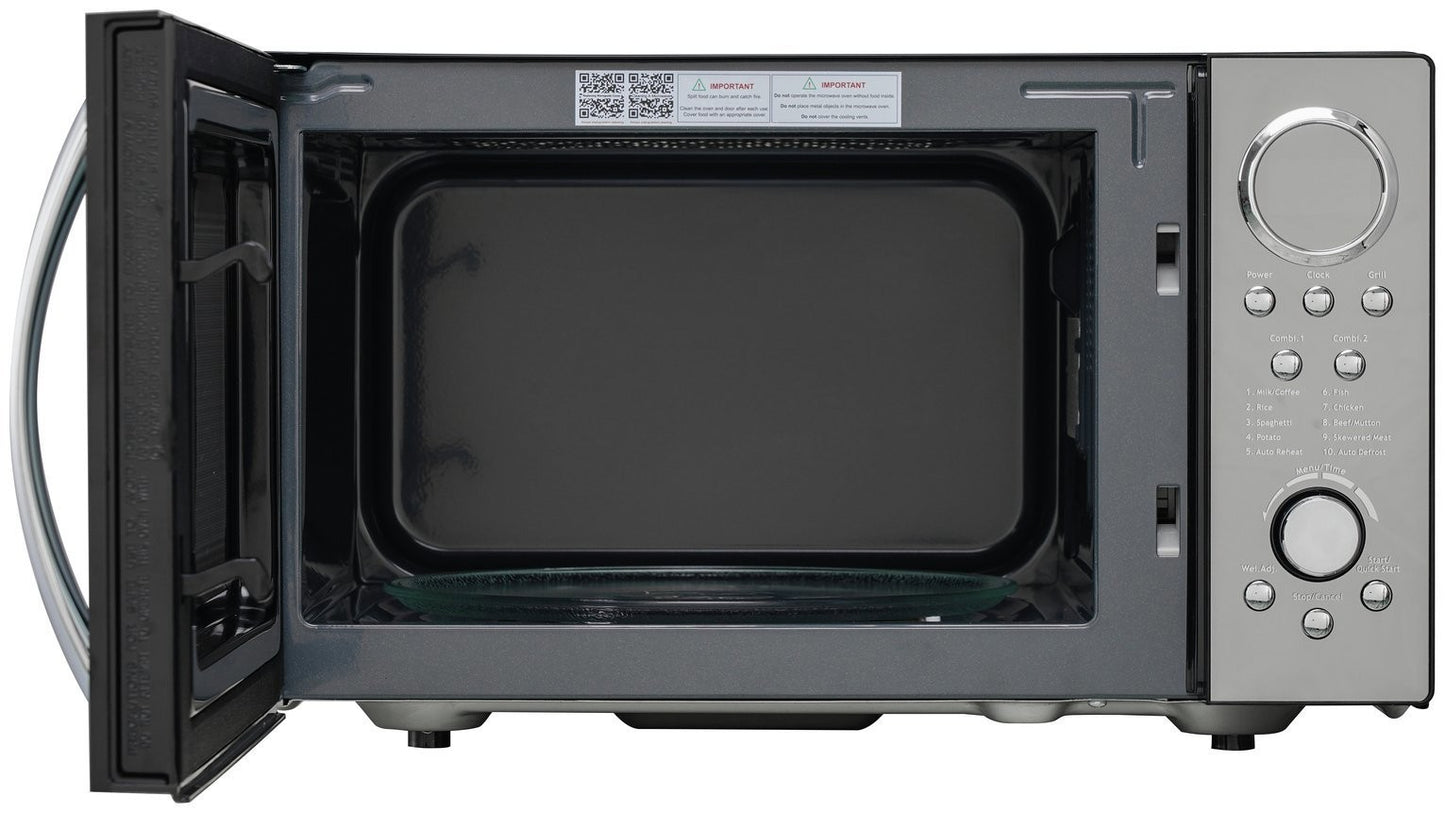 Morphy Richards 900W Standard Microwave with Grill - Black