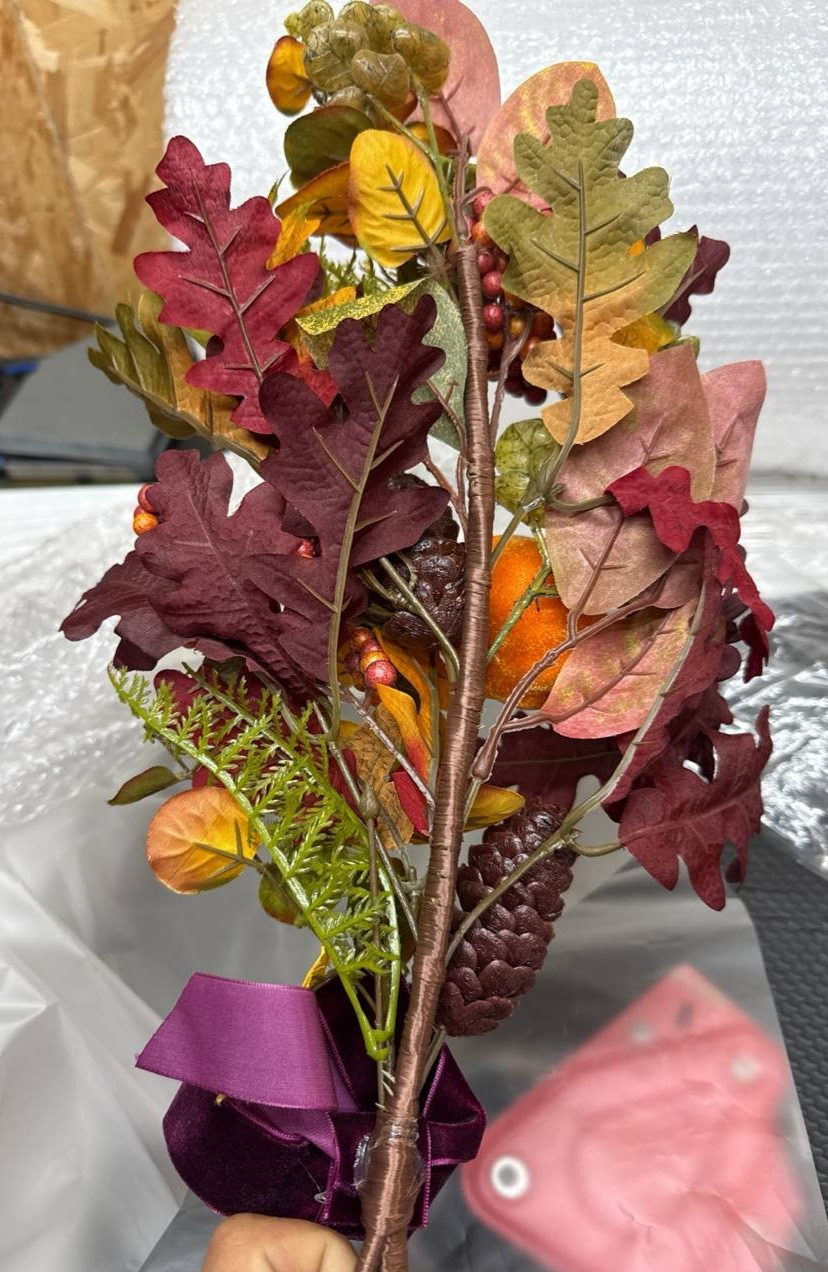 Argos Home Faux Floral Autumn and Halloween Swag