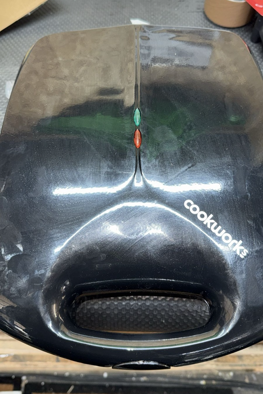 Cookworks 4 Portion Sandwich Toaster - Black