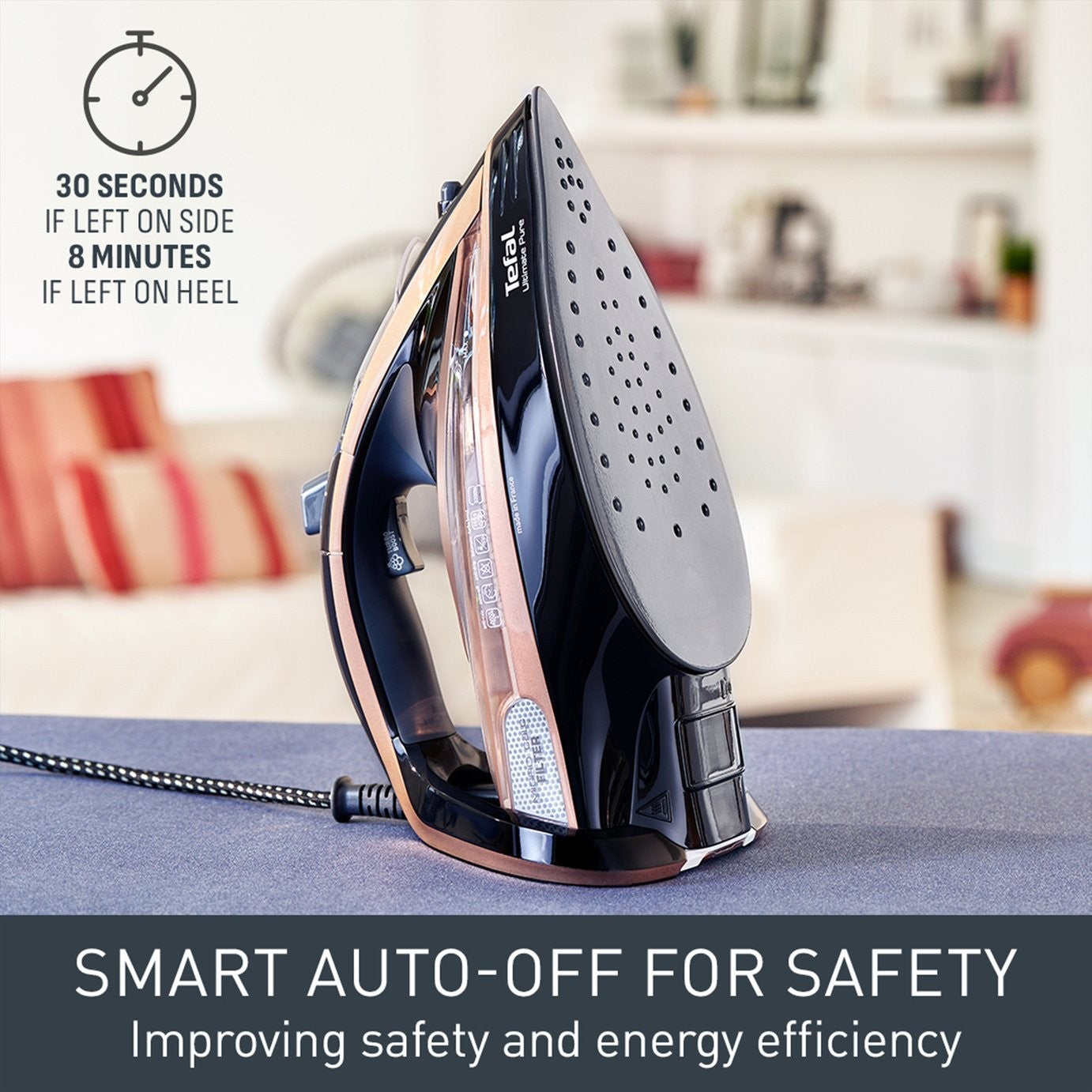 TEFAL ULTIMATE PURE Fv9845 STEAM IRON BY DOSKA RESTORE