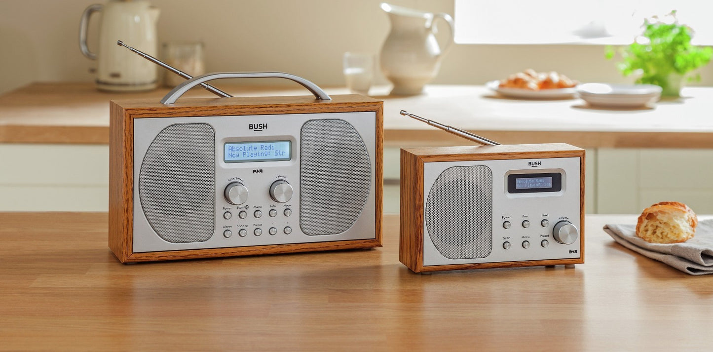 Bush Digital DAB FM Portable Bluetooth Stereo Radio