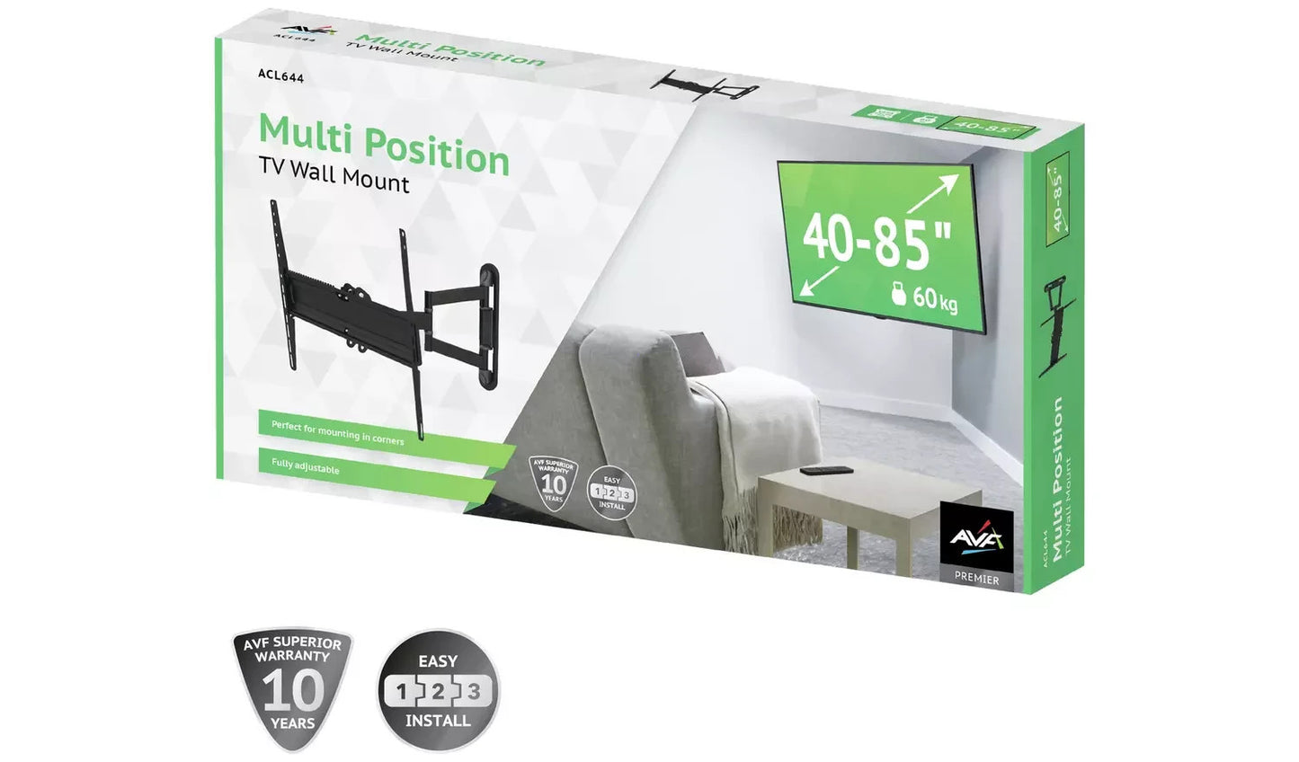 AVF Superior Multi-Position 40-85 Inch TV Wall Bracket