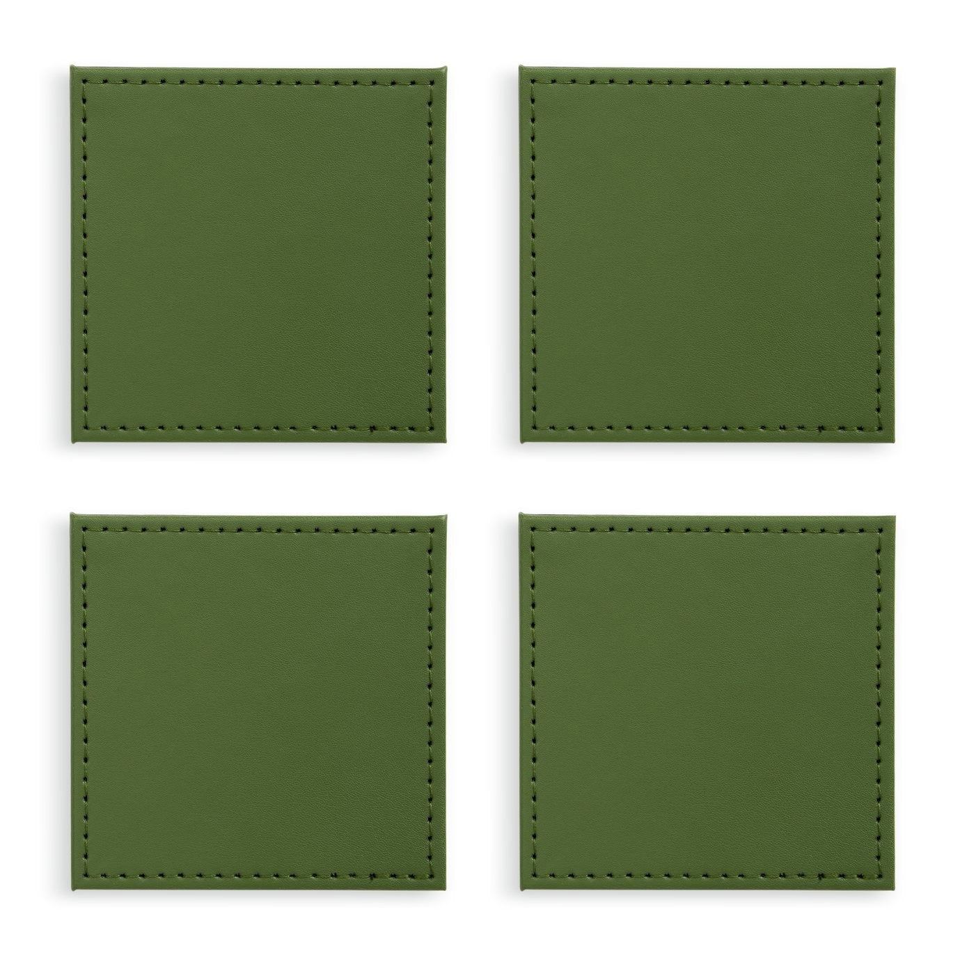Placemats PU Leather Place Mats and Coasters Sets of 4 Washable Waterproof Table