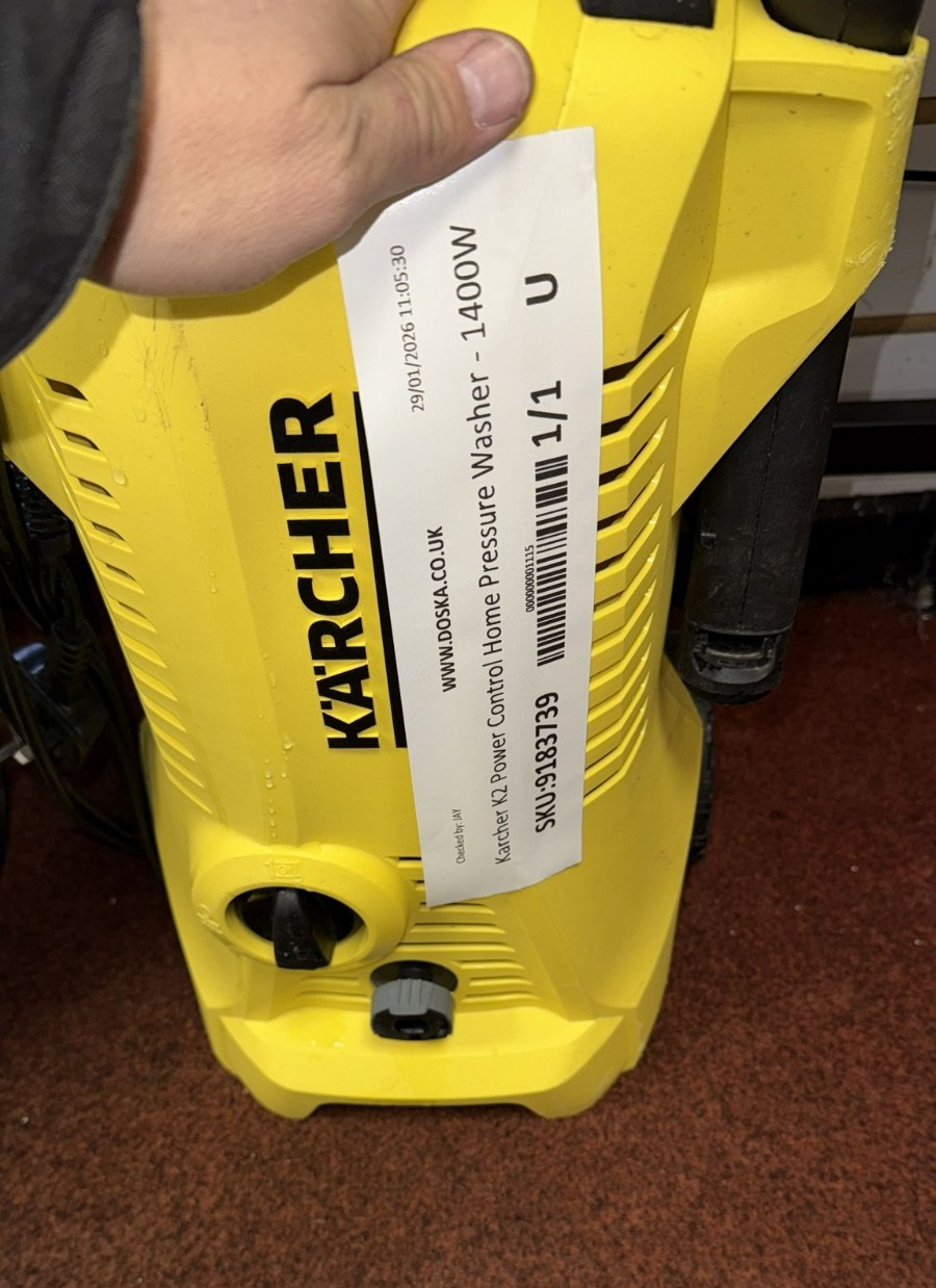 Karcher K2 Power Control Home Pressure Washer 1400W