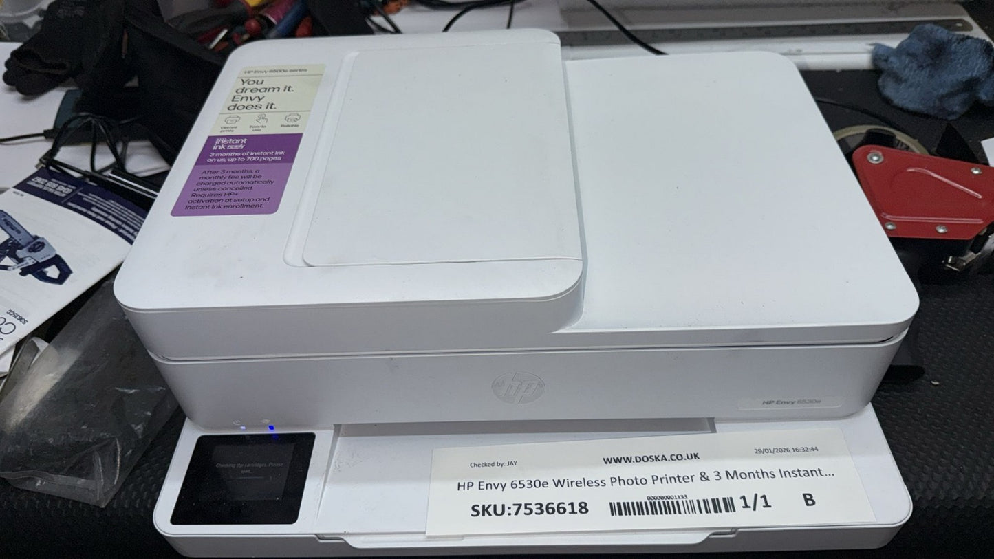 HP Envy 6530e Wireless Photo Printer