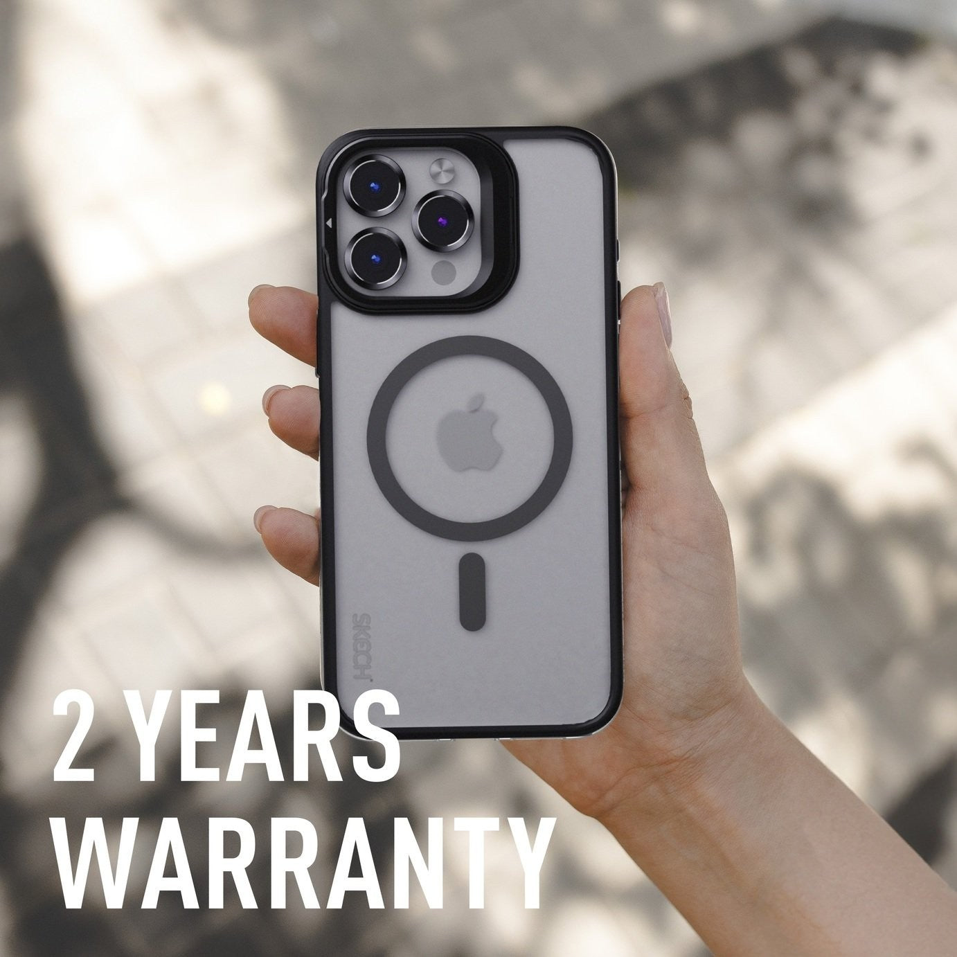Skech Hybrid MagSafe Case – iPhone 15 Pro Max | Kickstand | Drop