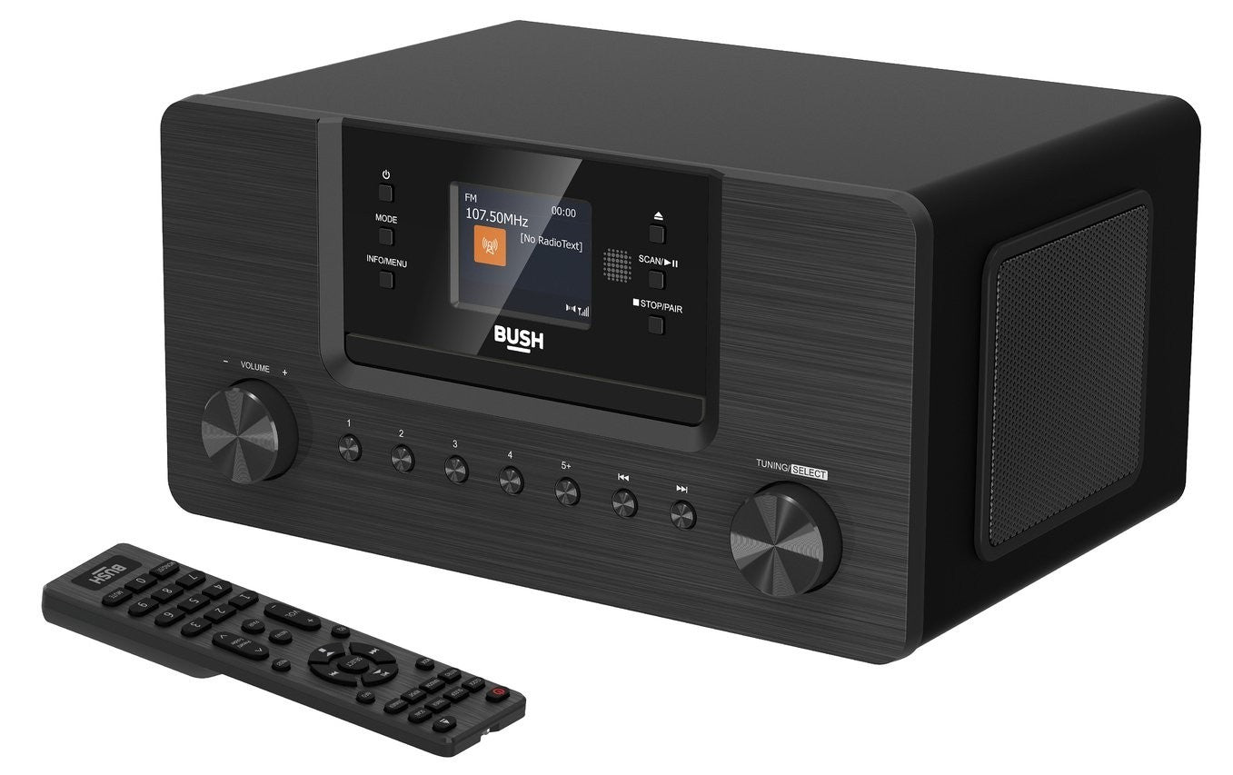 Bush All-In-One Bluetooth CD DAB+ Micro System