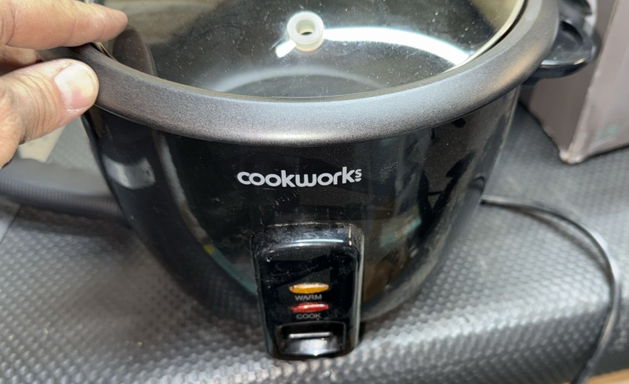 Cookworks 1.5L Rice Cooker Black