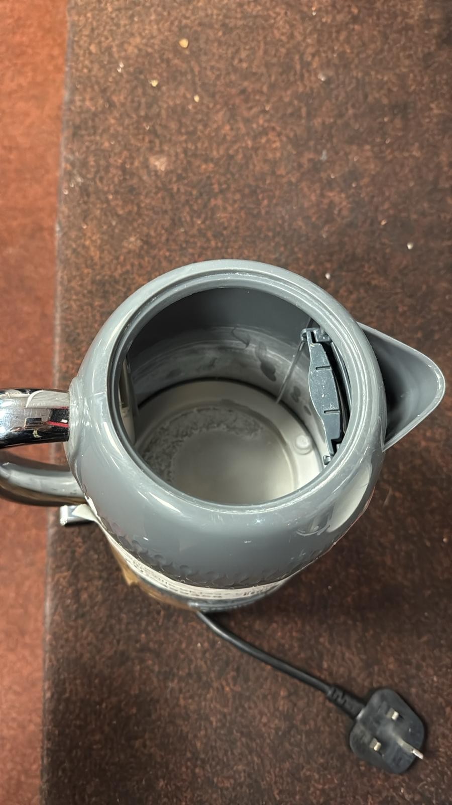 Breville VKT227 Curve Kettle - Grey and Chrome