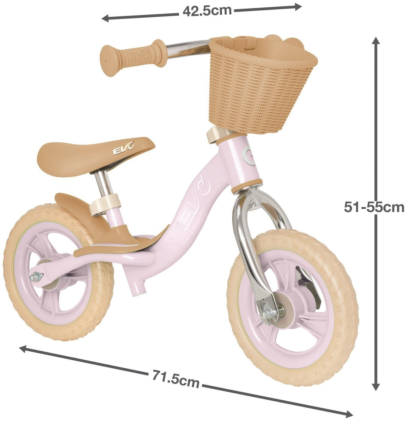 Evo 10 inch Wheel Size Kids Balance Bike