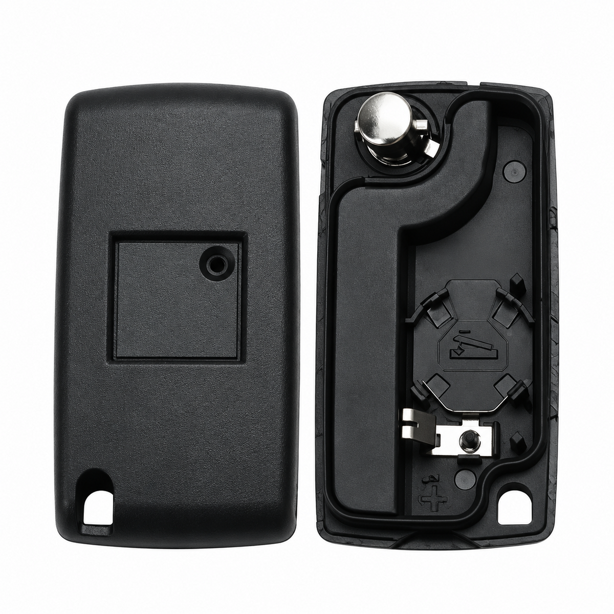 2 Button Flip Remote Key Fob Case Shell for Citroen C2 C3 Berlingo 2005-2010