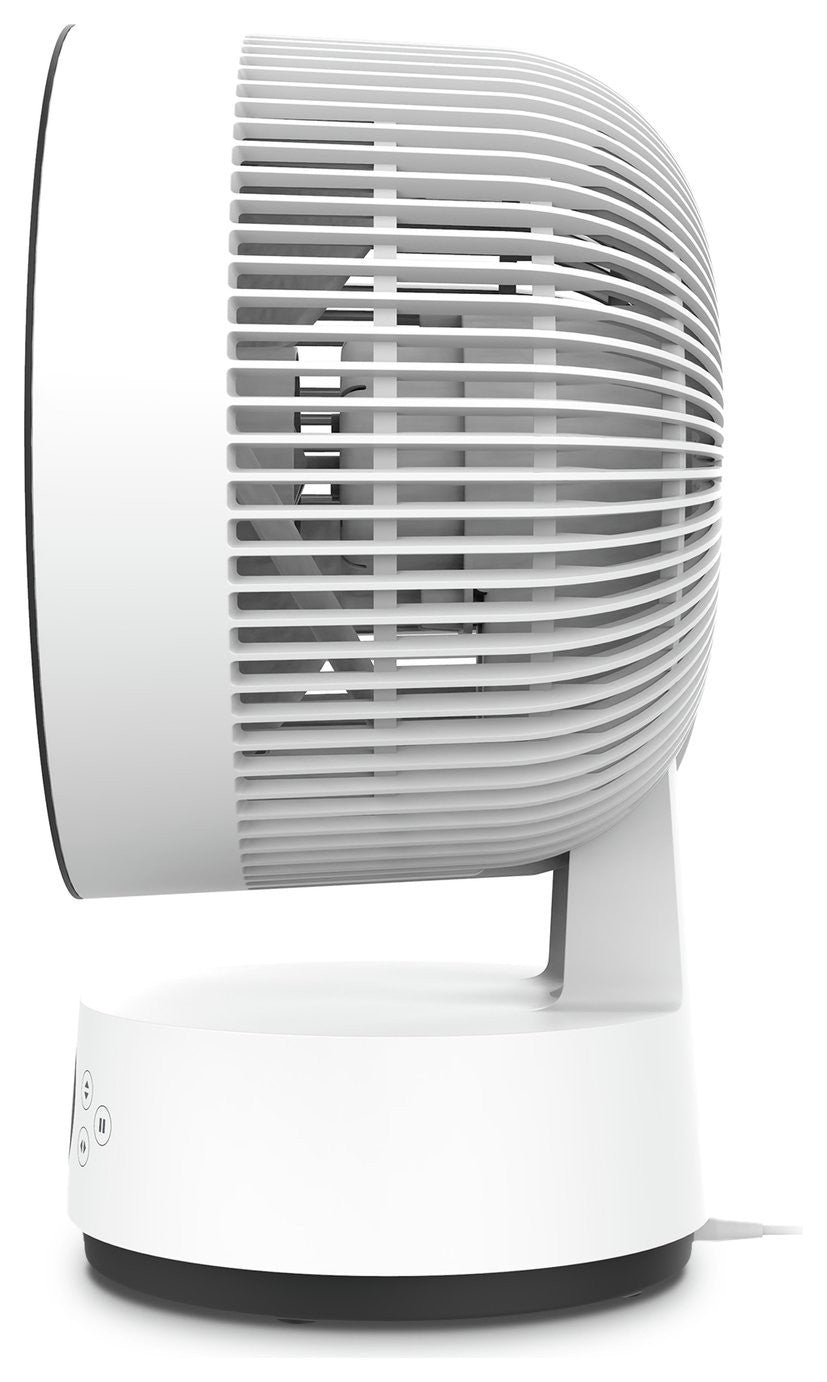 Meaco Sefte White Desk Fan - 10 Inch