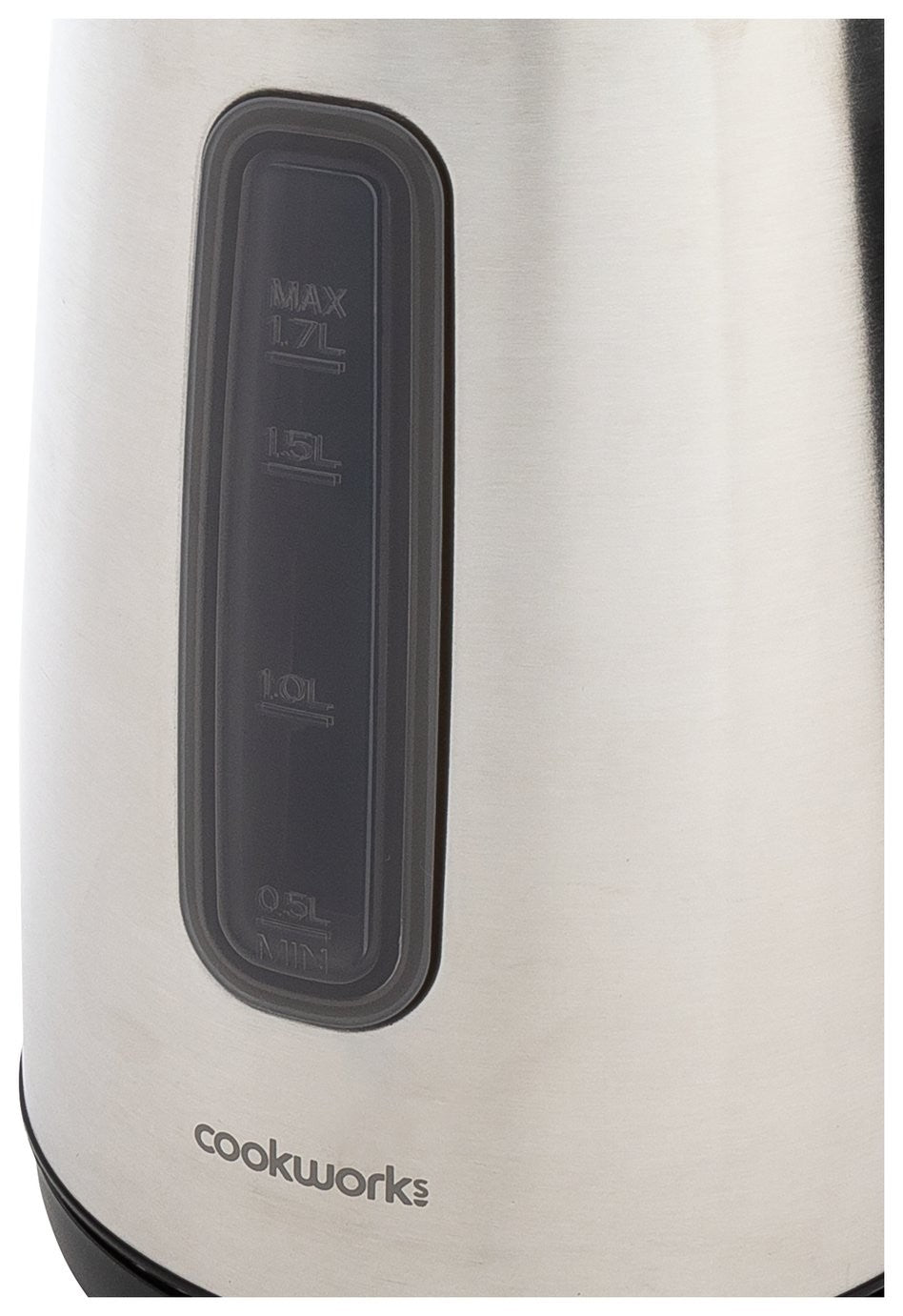 Cookworks KE01410-CE Jug Kettle - Silver