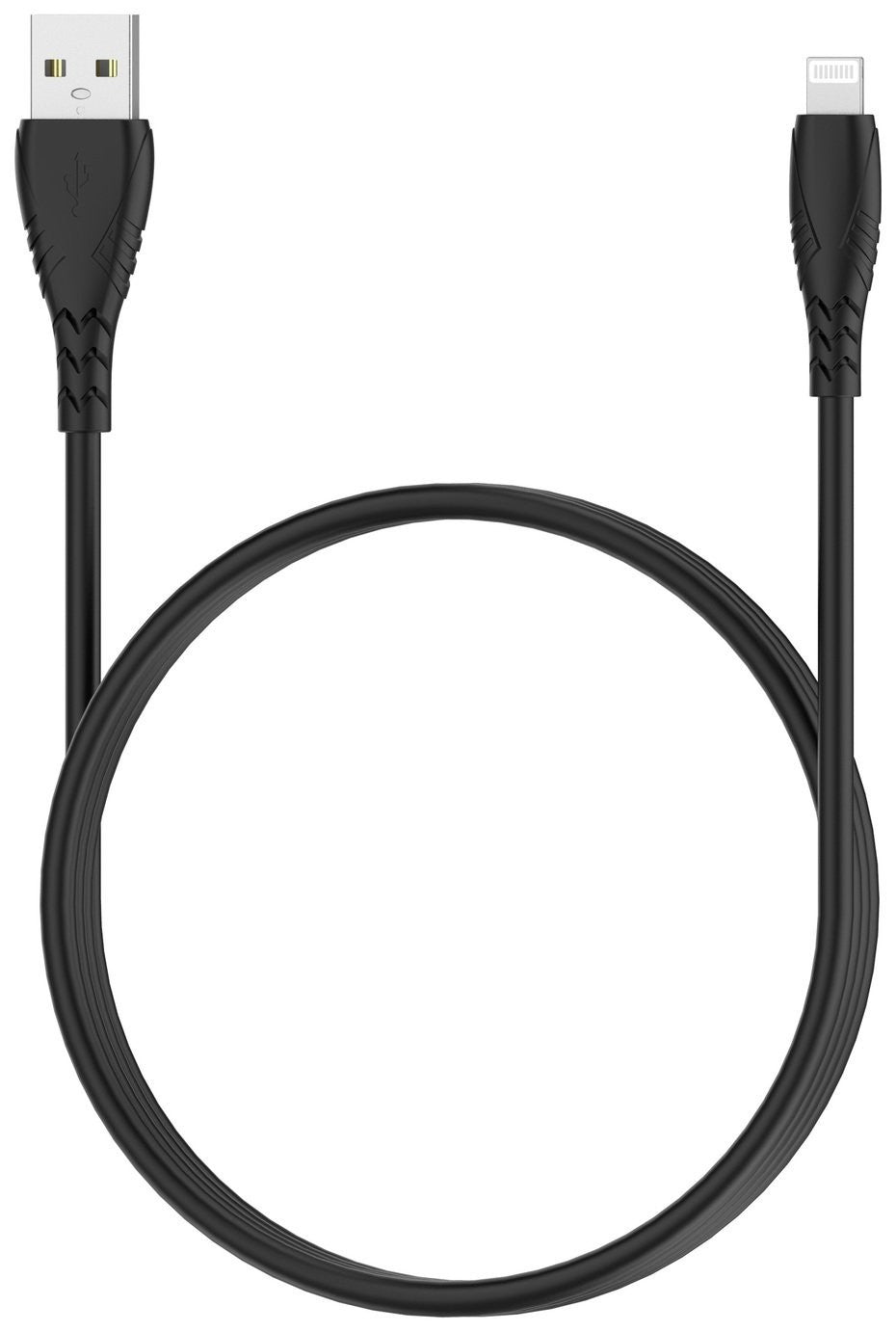 2m Lightning Cable - Black (Apple MFI-Certified)