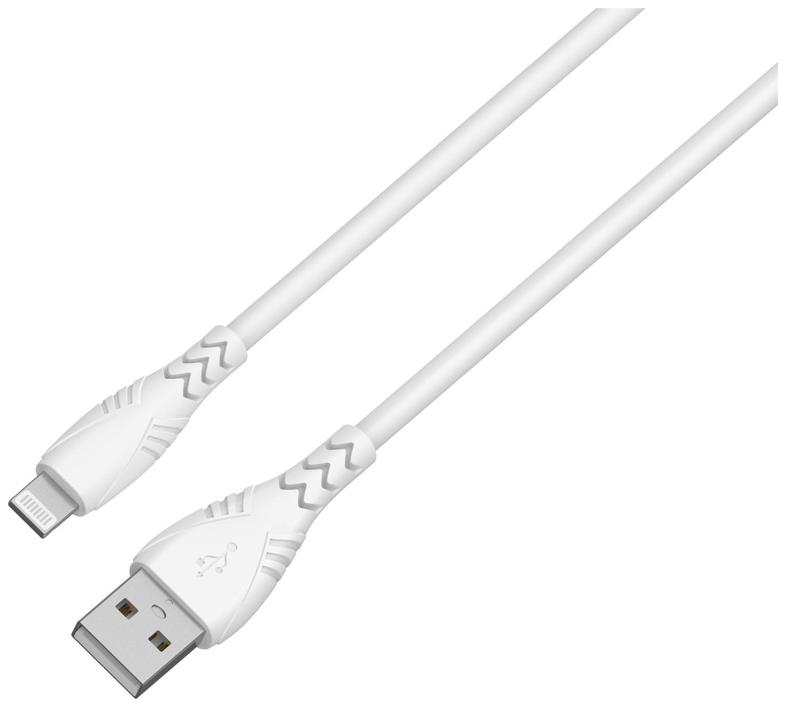 2m Lightning Cable - White (Apple MFI-Certified)
