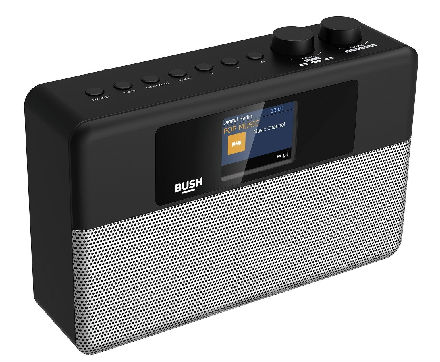 Bush Digital DAB/DAB+ FM Portable Bluetooth Stereo Radio