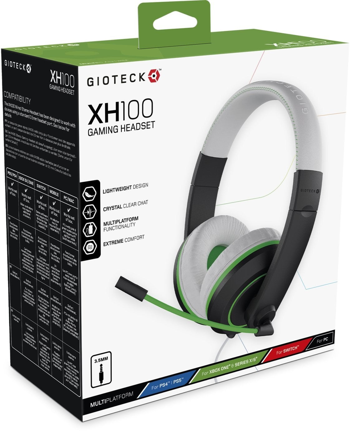 Gioteck XH100X Xbox, PS5, PS4, Switch, PC Headset