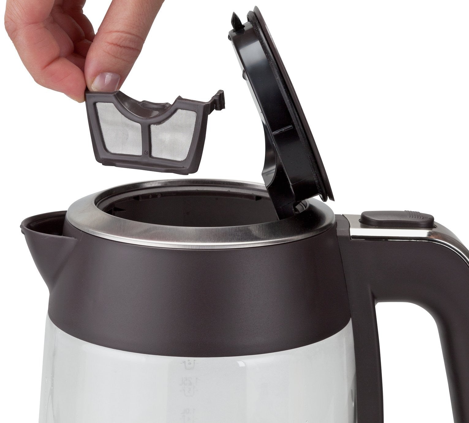 Cookworks Illuminating Kettle - Glass and Stainless Steel