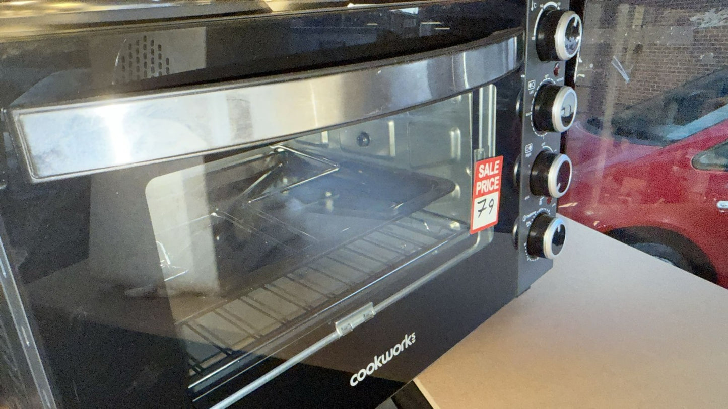 Cookworks 28L Mini Oven with Hob