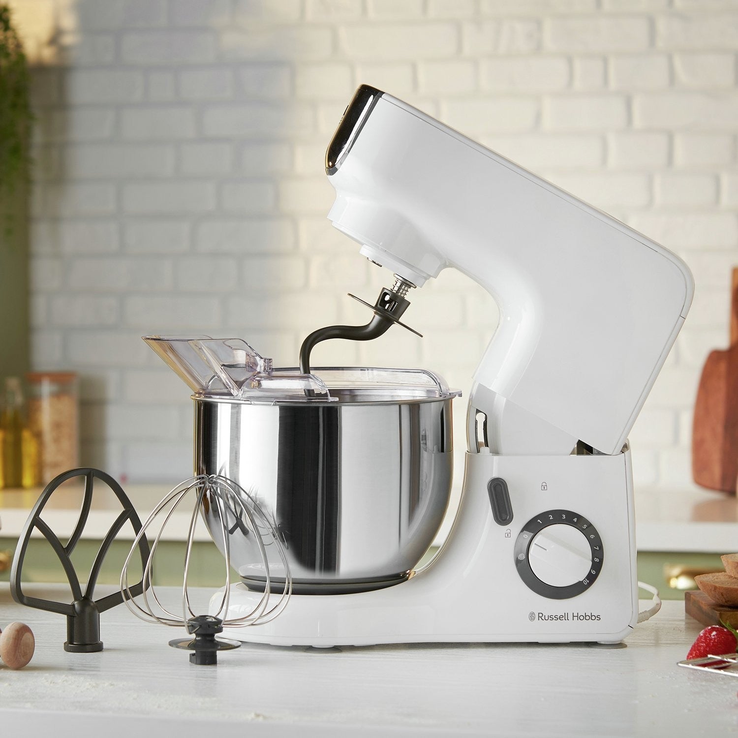 Russell Hobbs Go Create White Stand Mixer 27500