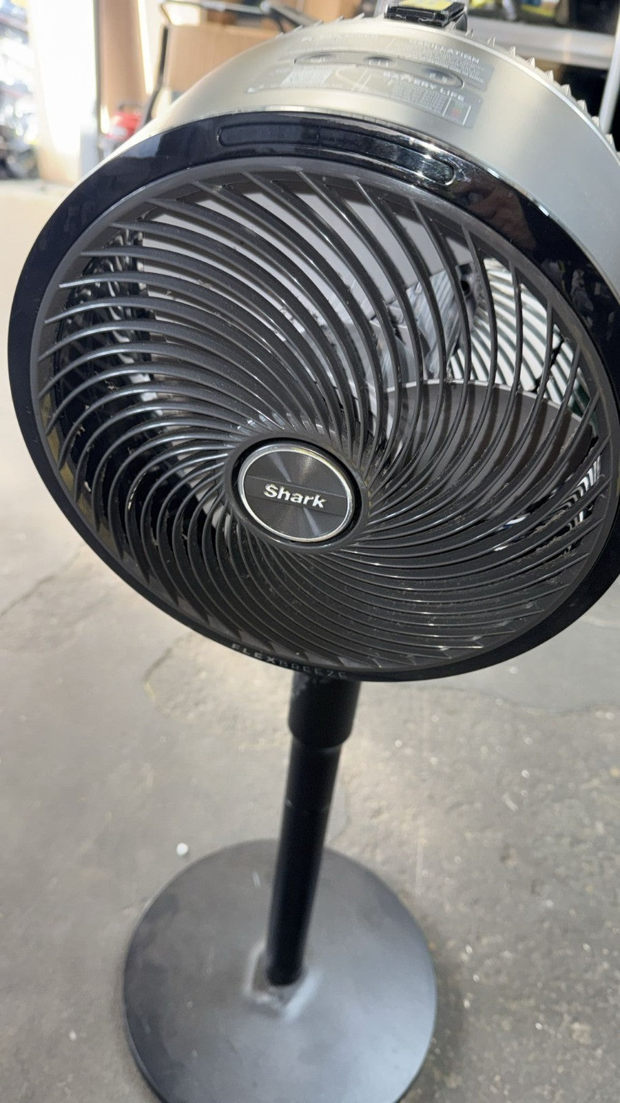 Shark FlexBreeze Black Pedestal Fan - 13 Inch