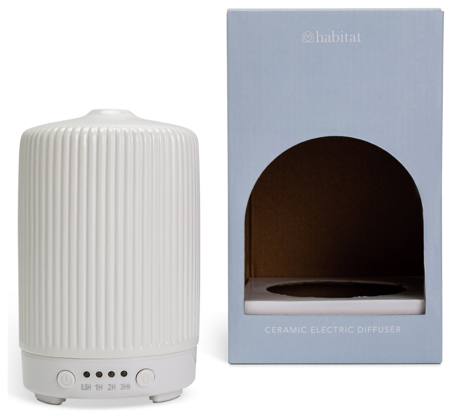 Habitat Ribbed Ceramic Electric Diffuser