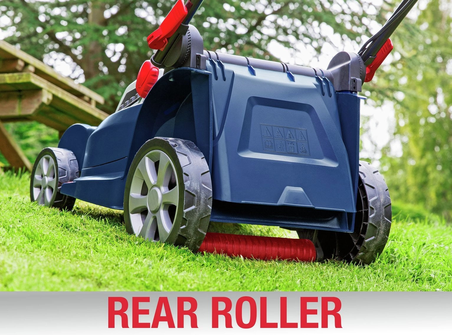 Spear & Jackson 37cm Corded Rotary Lawnmower (1600W)