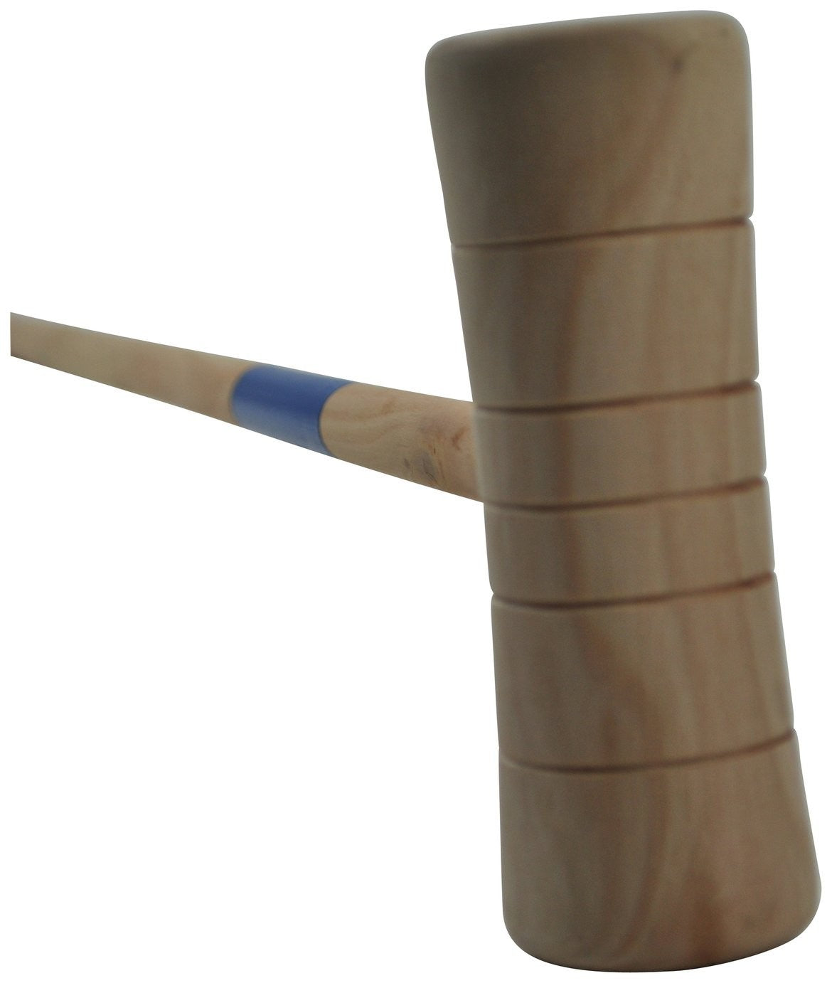 Croquet Set Birch Wood | 6 Mallets 6 Balls 10 Hoops | Family Garden Game