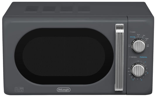 De'Longhi Argento Flora 800W Standard Microwave - Grey