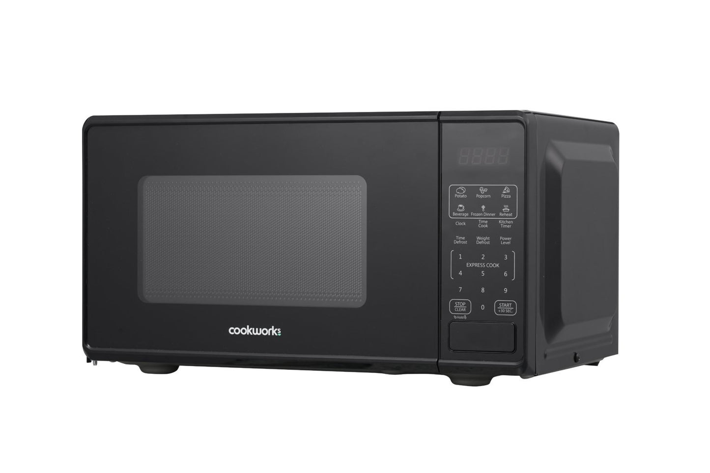 Cookworks 700W Digital Microwave - Black