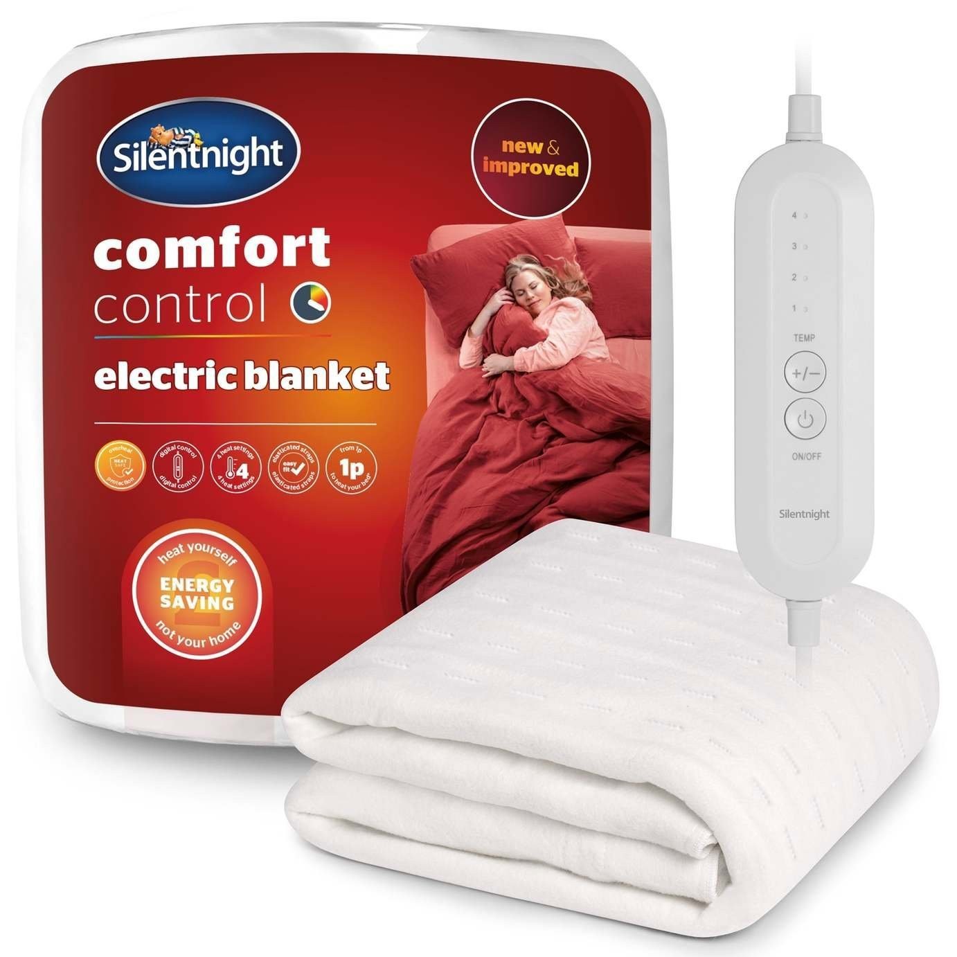 Silentnight Comfort Control Electric Underblanket - Kingsize