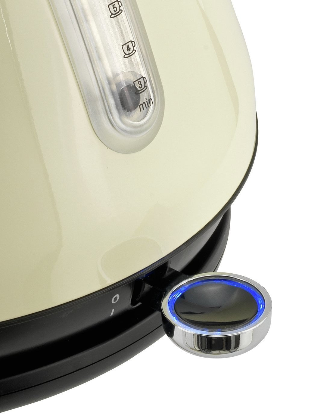 Cookworks Pyramid Kettle - Almond
