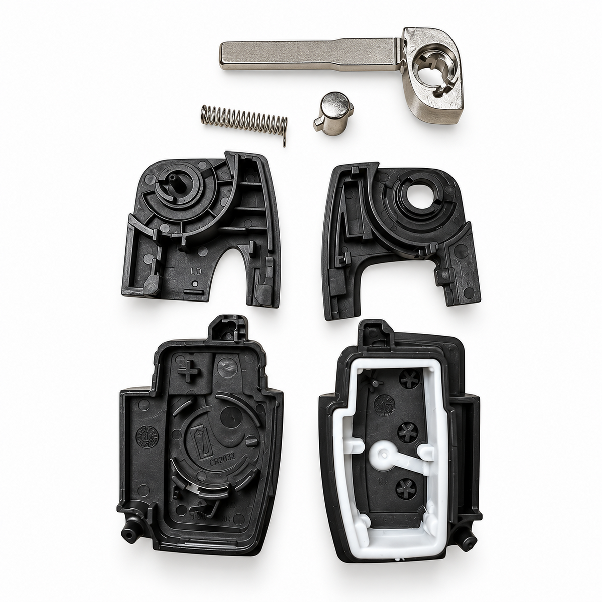Ford Focus MK2 Key Case 3 Button Flip Remote Fob HU101 Blade 2005-2010
