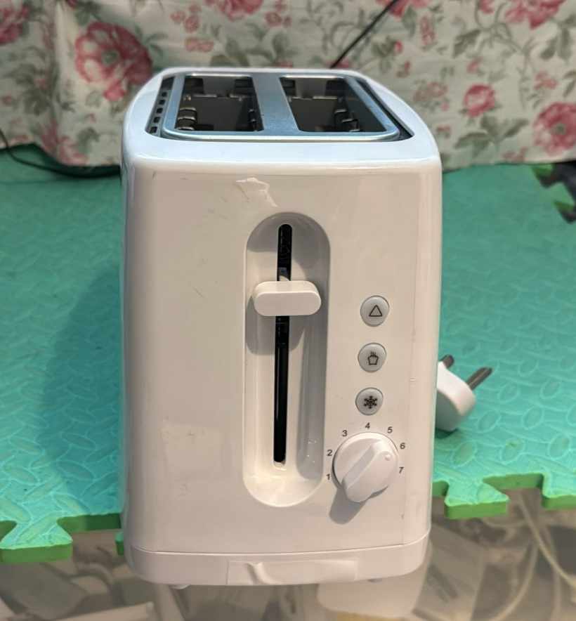Cookworks Textures Selcey 2 Slice Toaster - White