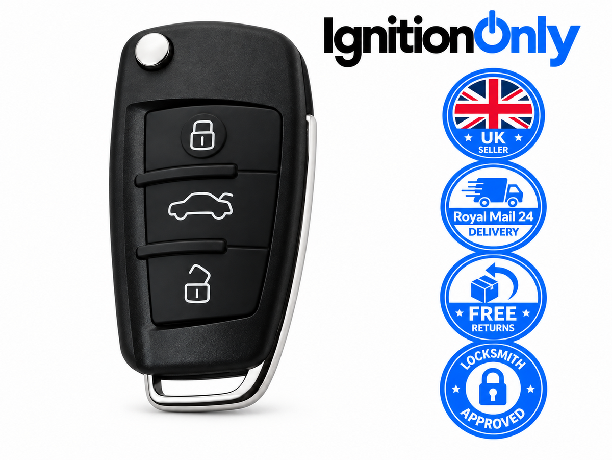 Complete Remote Key for Audi A4 434MHz FSK 8E0837220L T F G H R No Chip