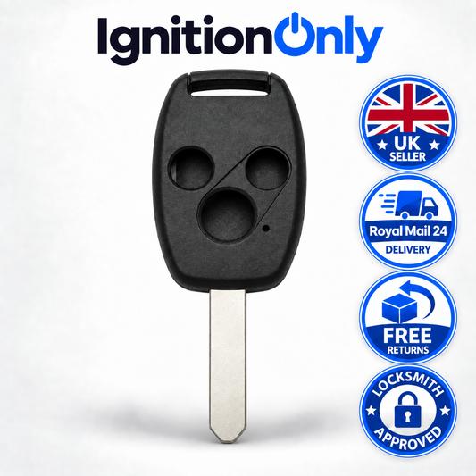 3 Button Key Case Honda Accord CR-V Remote Fob HON66 2004-2008