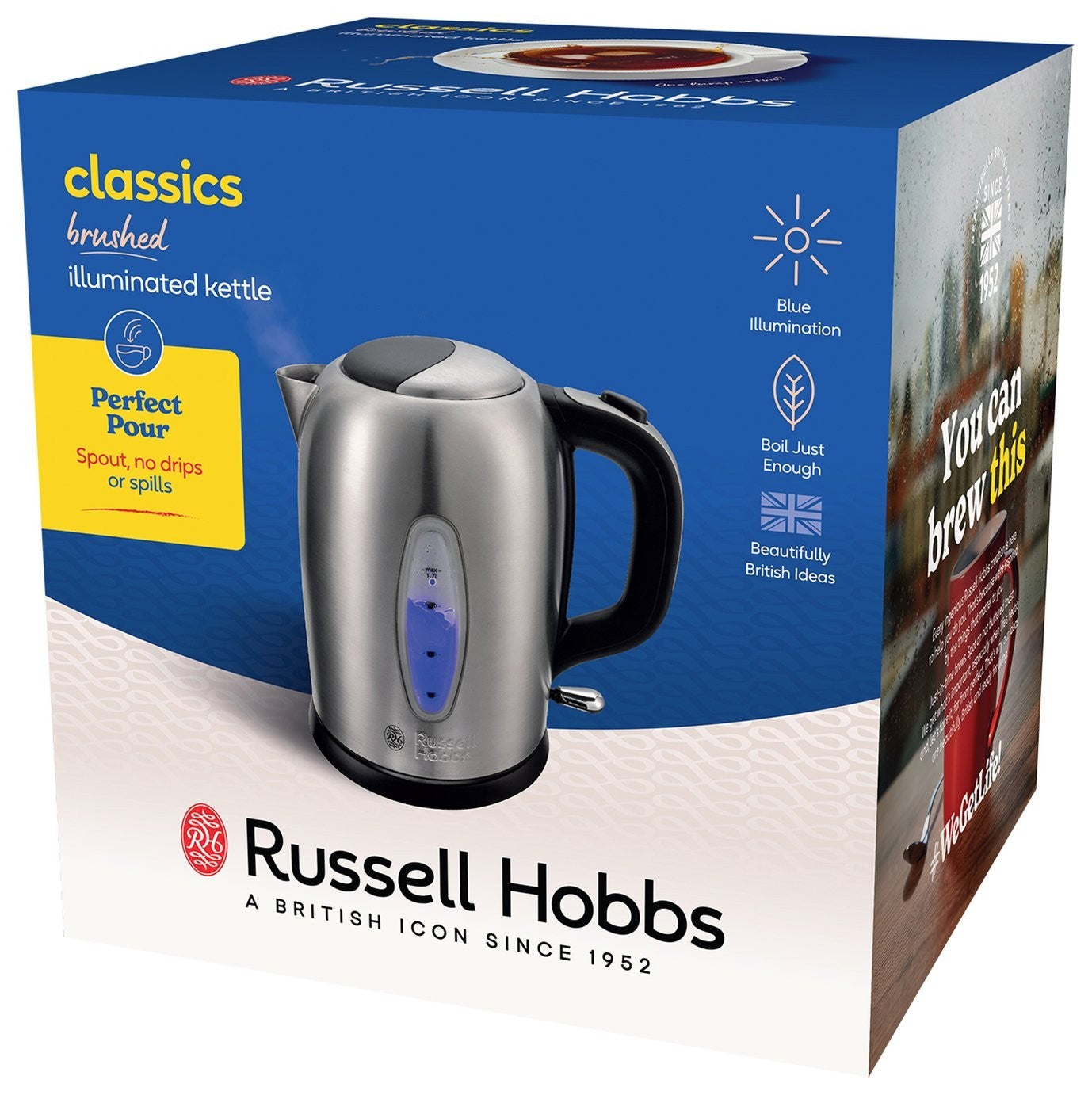 Russell Hobbs 25513 Worcester Kettle - Metallic