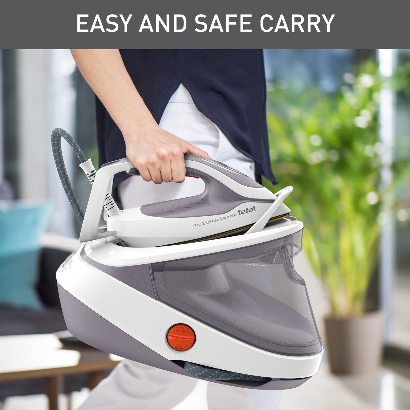 Tefal Pro Express Ultimate II 2700W Steam Generator Iron  Boost- BY DOSKARESTORE