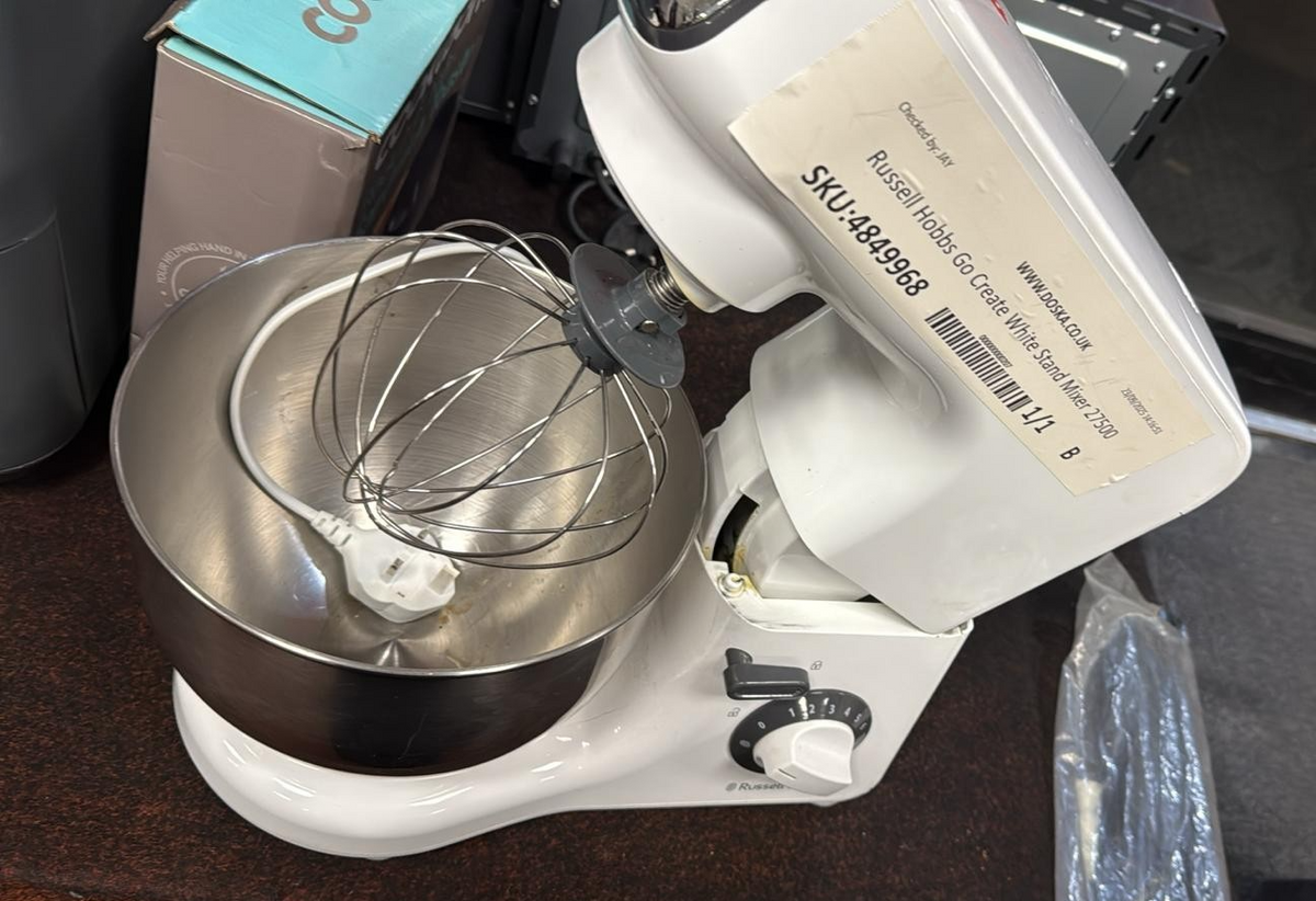 Russell Hobbs Go Create White Stand Mixer 27500
