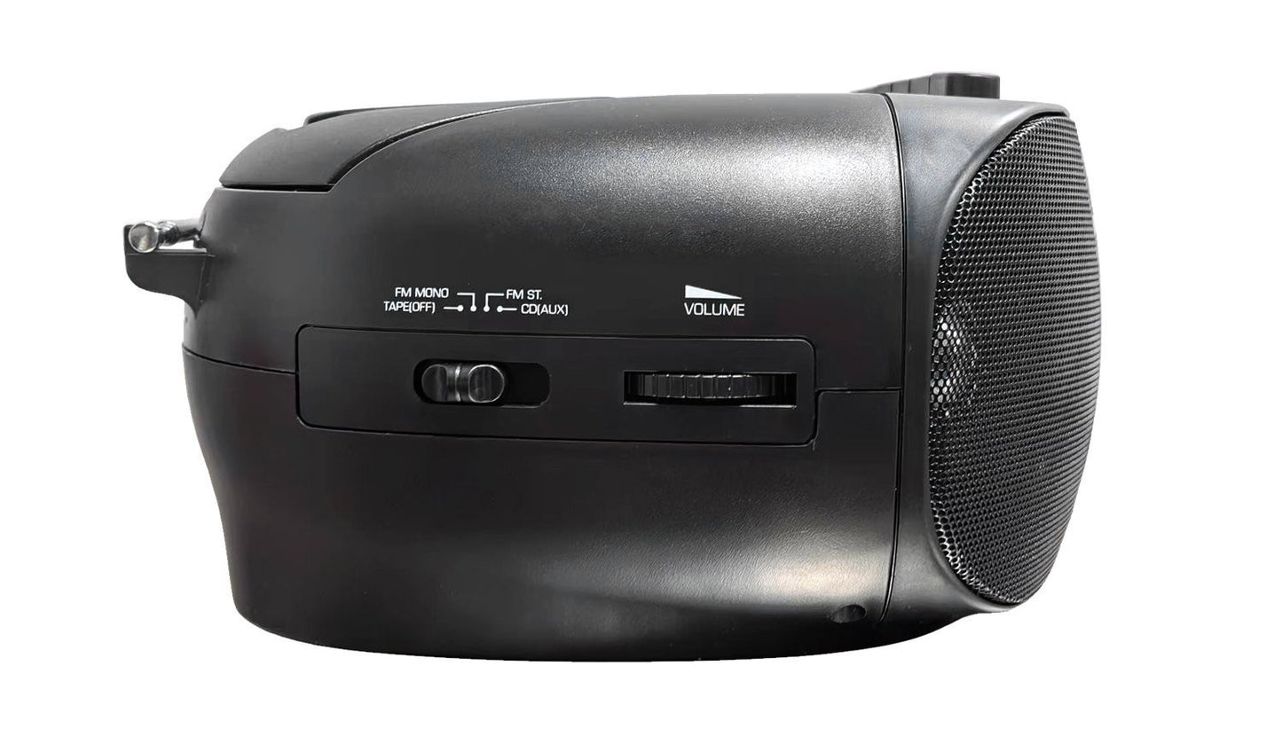 Bush Portable CD/FM Radio Cassette Stereo Boombox
