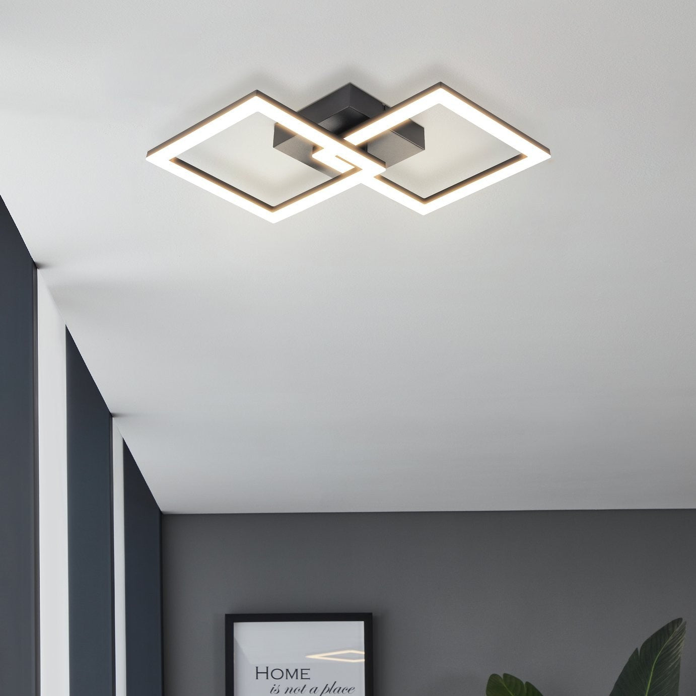 EGLO Huerta-E Flush Ceiling Light RRP 50£