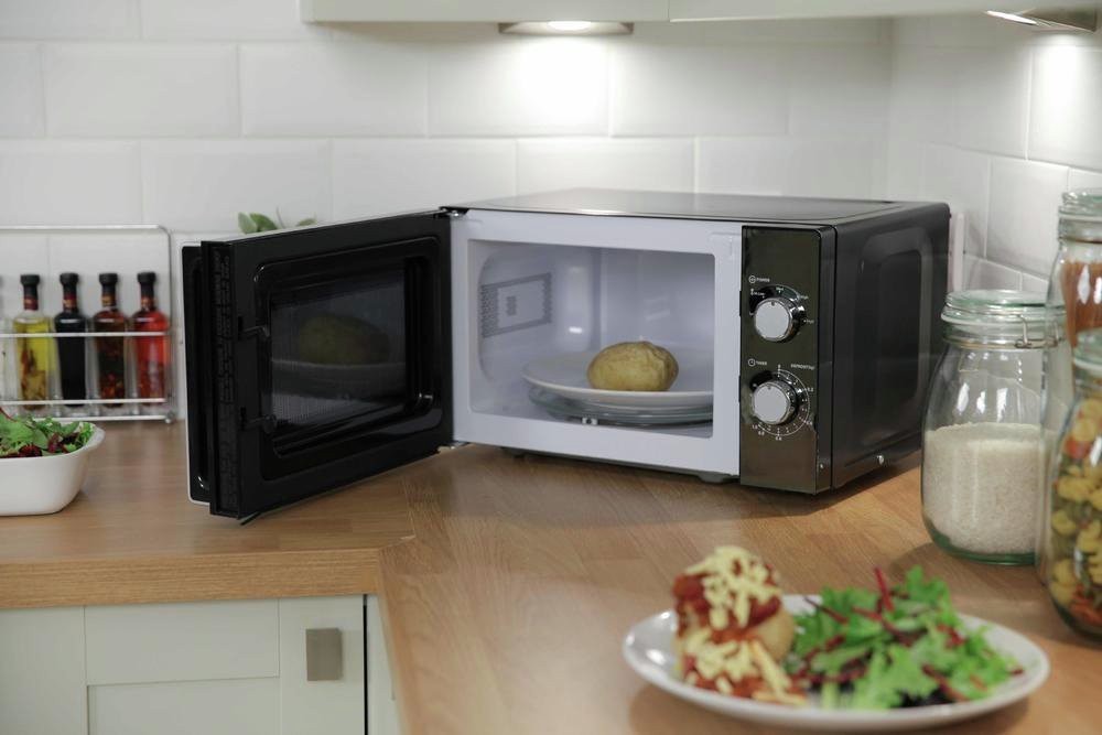 Russell Hobbs Standard Microwave 800W 20L Compact RHM2061 Black 1148033