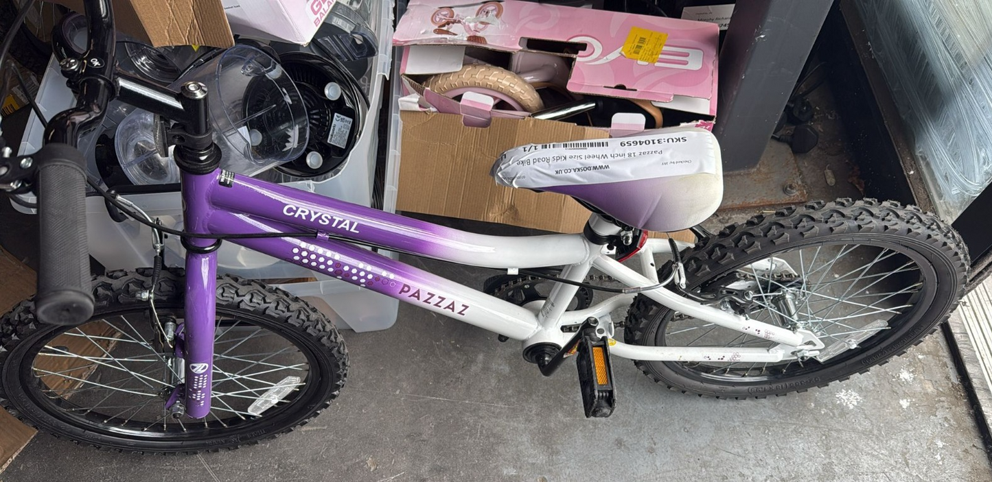 Pazzaz 18 inch Wheel Size Kids Road Bike