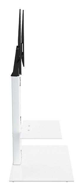 AVF Column Mount Up to 65 Inch TV Stand - White