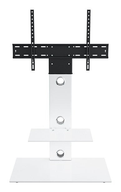 AVF Column Mount Up to 65 Inch TV Stand - White
