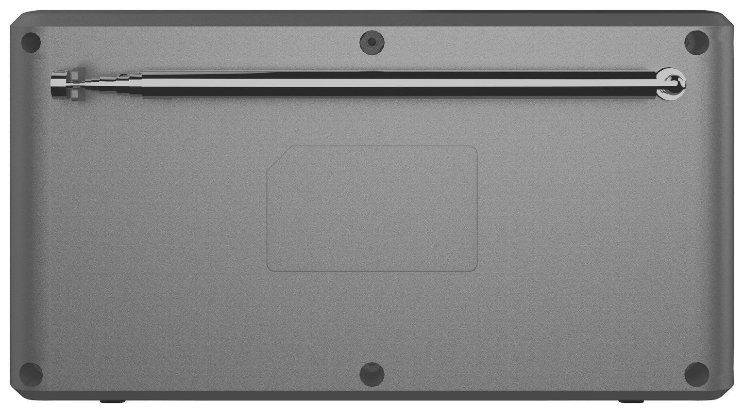 Bush DAB/DAB+ FM Portable Bluetooth Rechargeable Radio -Grey