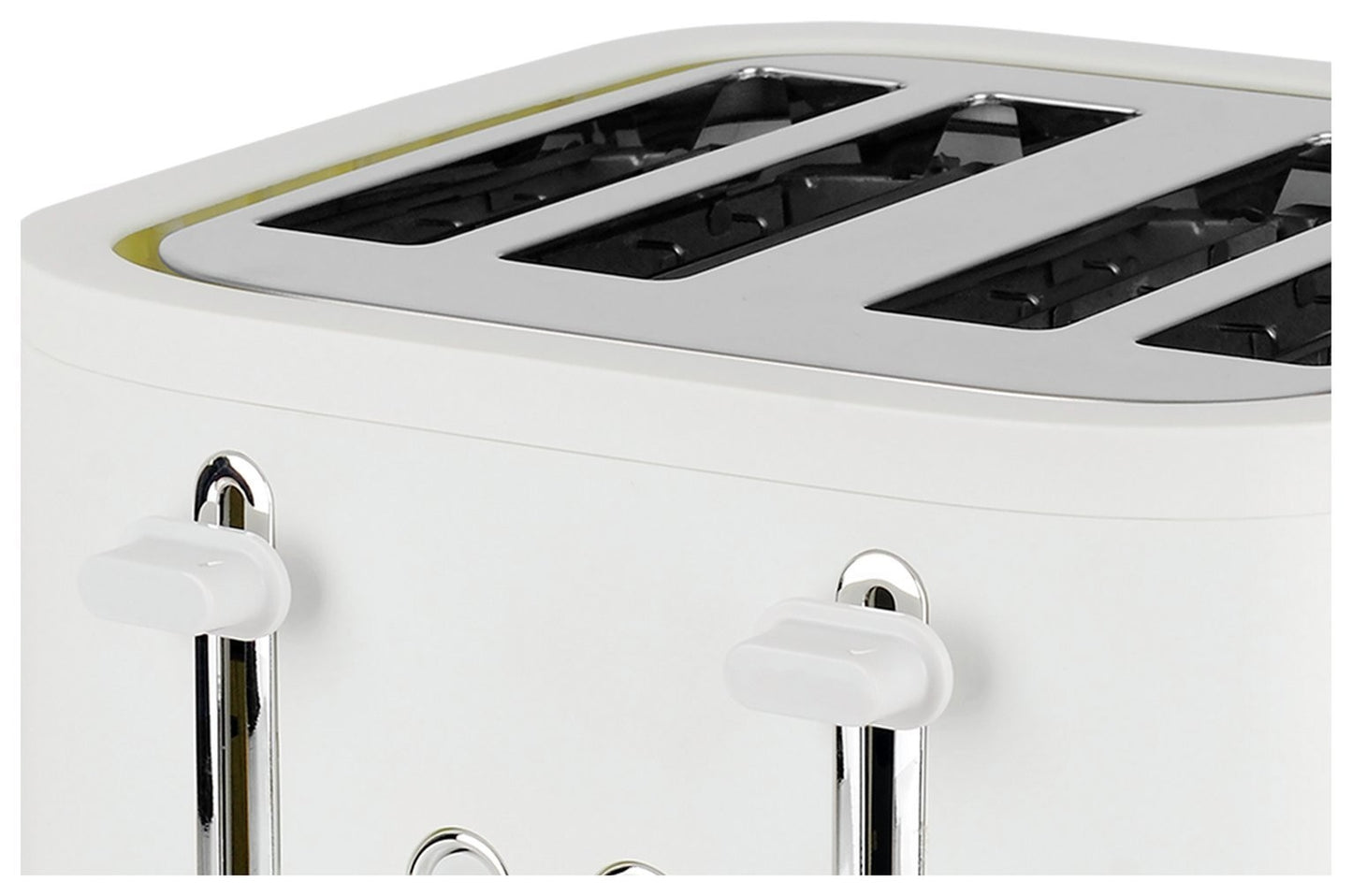 Cookworks T3225BE Scandi Style 4 Slice Toaster - White