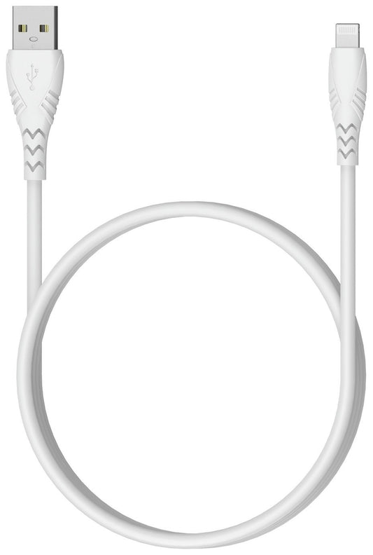 2m Lightning Cable - White (Apple MFI-Certified)
