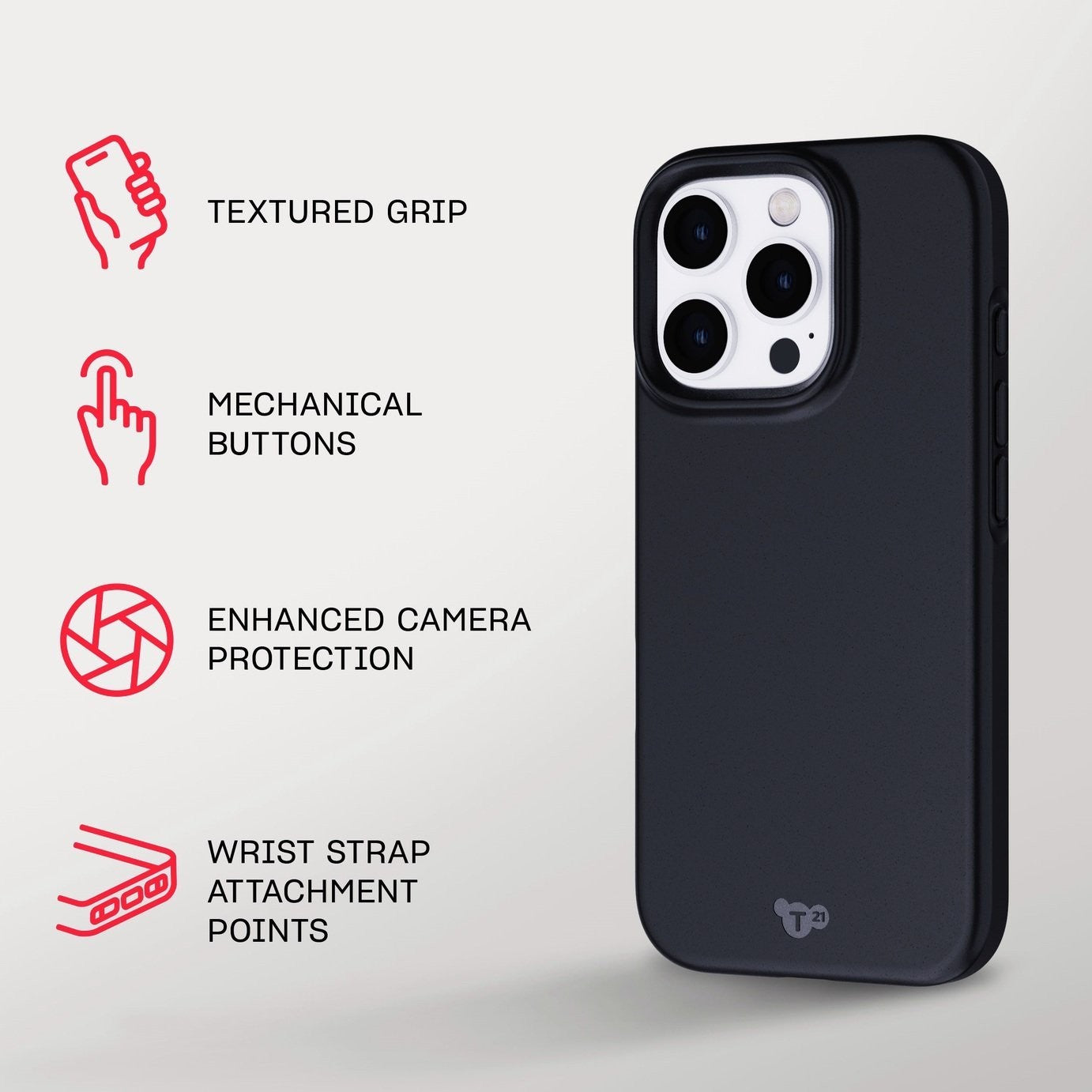 Tech21 iPhone 16 Pro Max EvoLite Phone Case - Black