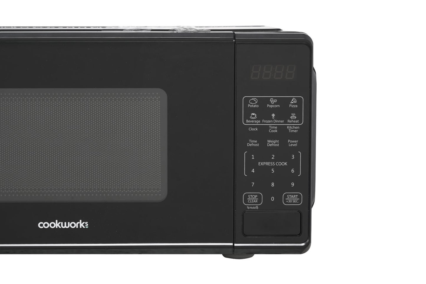 Cookworks 700W Digital Microwave - Black